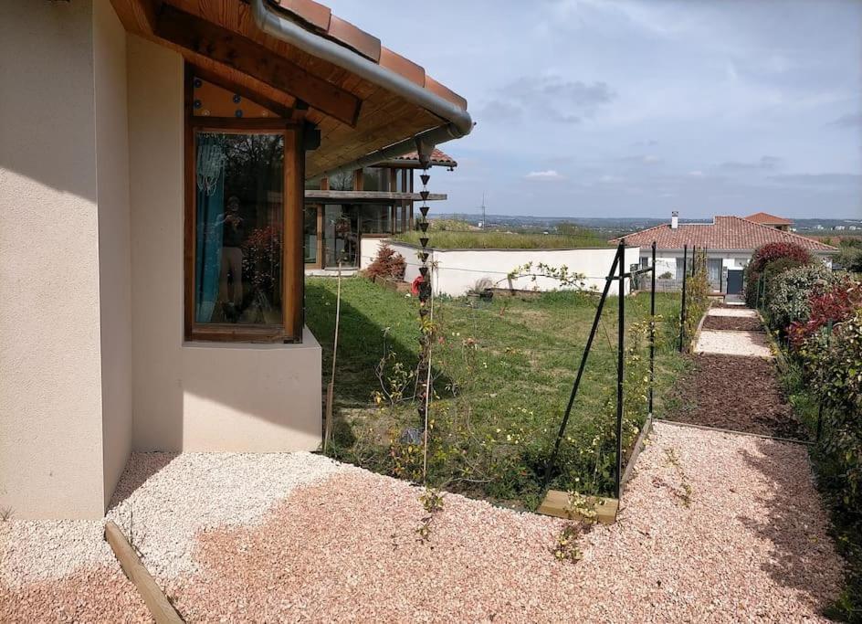Studio Ambiance Verdoyante Et Vue Sur La Vallee オーズヴィル・トロザーヌ エクステリア 写真